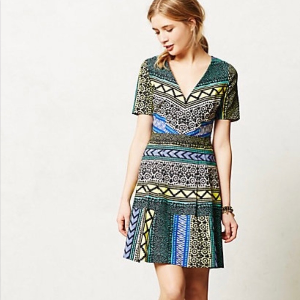 Anthropologie New Moon Dress by Plenty Tracy Reese